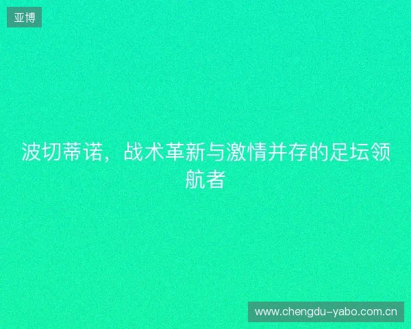 波切蒂诺，战术革新与激情并存的足坛领航者
